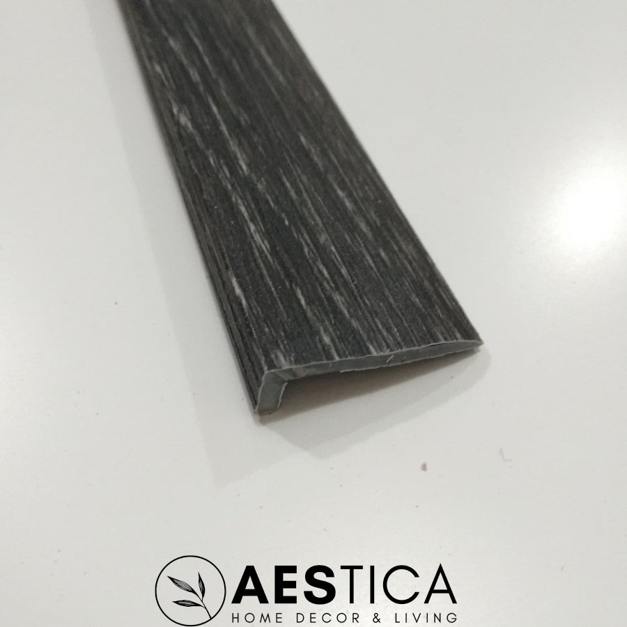 Aksesoris WPC Wall Panel & Lantai Lis Plin Adaptasi Transisi Vinyl