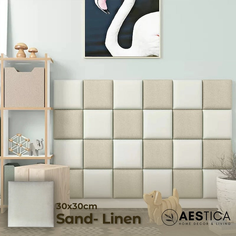 Headboard Panel/Sandaran Kasur Sticker 60x20 & 30x30cm | AESTICA