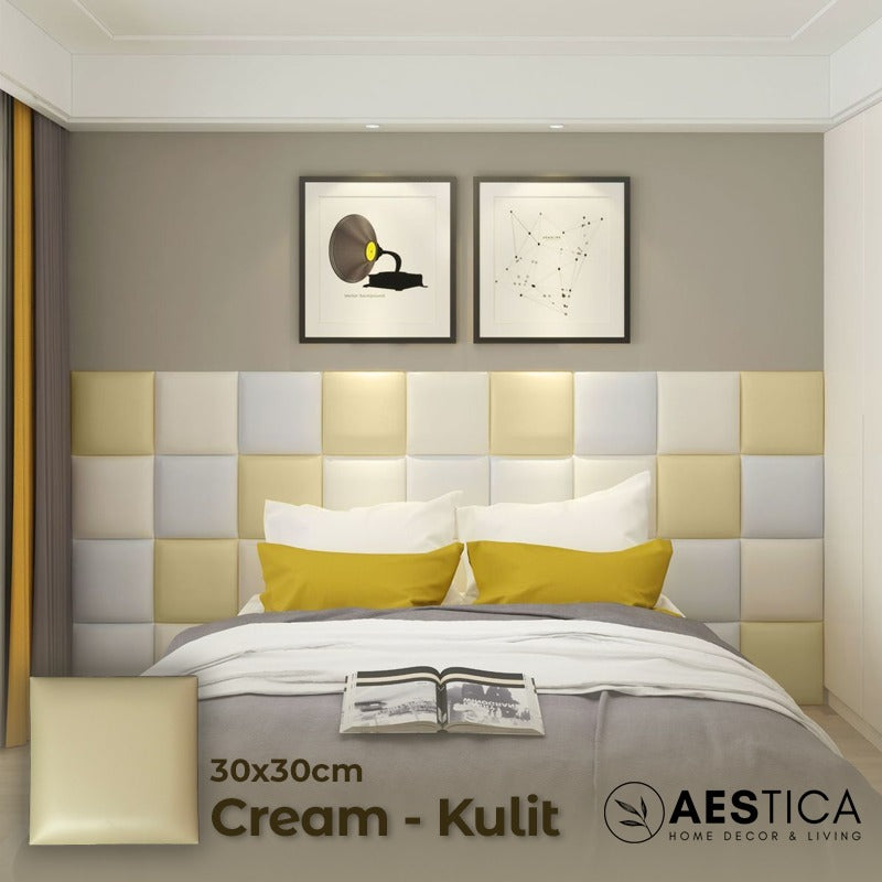 Headboard Panel/Sandaran Kasur Sticker 60x20 & 30x30cm | AESTICA